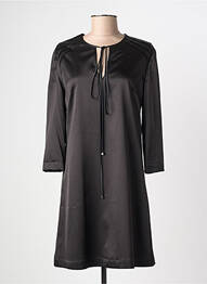 Rochie scurtă mâneci 3/4 mâneci 3/4 negru DE SANTIS BY MARTIN ALVAREZ femeie