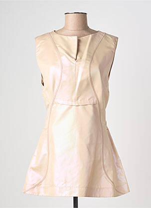 Rochie scurtă fără mâneci fără mâneci roz JIL SANDER femeie