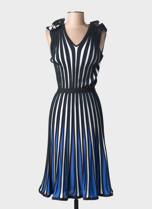 Rochie midi albastru MSGM femeie