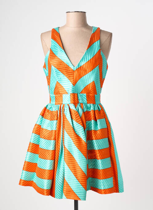 Rochie scurtă albastru MSGM femeie