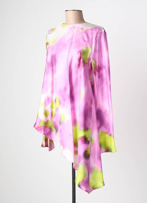 Tunică mâneci lungi roz MSGM femeie