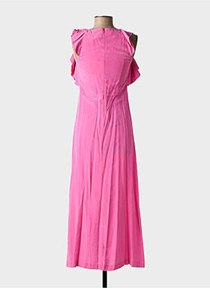 Rochie lungă mâneci scurte mâneci scurte roz L'AUTRE CHOSE femeie