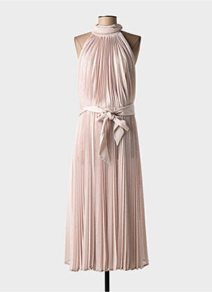 Rochie midi roz MARIA LUCIA HOHAN femeie