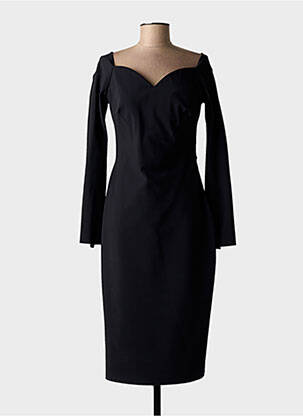 Rochie midi mâneci lungi mâneci lungi negru CHIARA BONI femeie