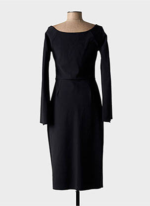 Rochie midi mâneci lungi mâneci lungi negru CHIARA BONI femeie
