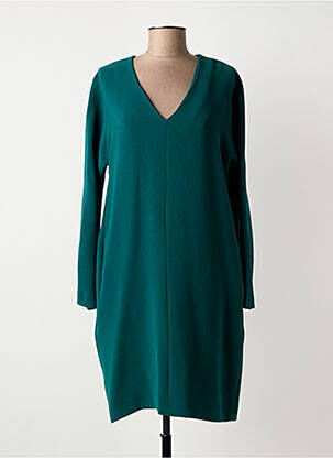 Rochie midi mâneci lungi mâneci lungi verde JIL SANDER femeie