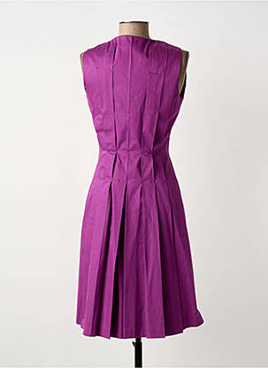 Rochie midi fără mâneci fără mâneci violet LAVIA 18 femeie