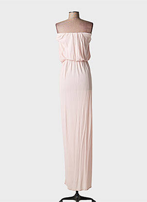 Rochie lungă fără mâneci fără mâneci roz MSGM femeie