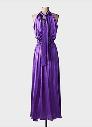 Rochie lungă fără mâneci fără mâneci violet CRIDA femeie