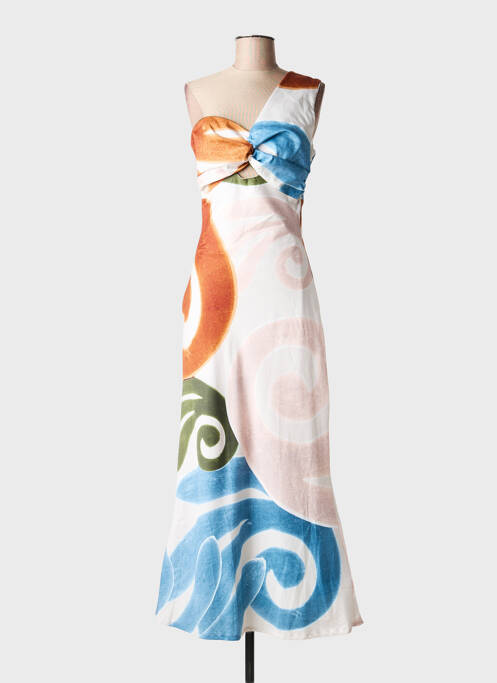 Rochie lungă bej THEMIS-Z femeie