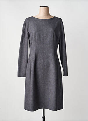 Rochie midi mâneci lungi mâneci lungi gri ALBERTO BIANI femeie