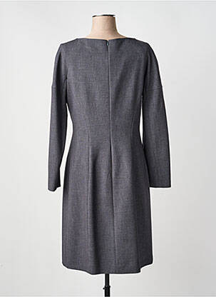 Rochie midi mâneci lungi mâneci lungi gri ALBERTO BIANI femeie
