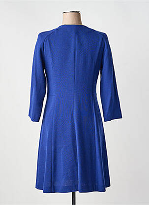 Rochie midi mâneci lungi mâneci lungi albastru ANTONELLI FIRENZE femeie