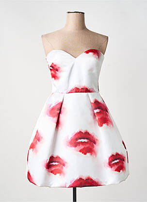 Rochie scurtă roșu MSGM femeie