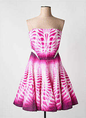 Rochie scurtă violet MANUEL FACCHINI femeie