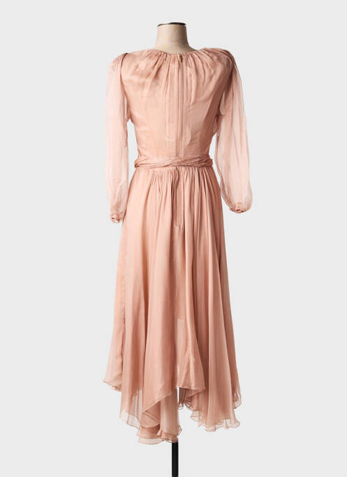 Rochie midi roz MARIA LUCIA HOHAN femeie