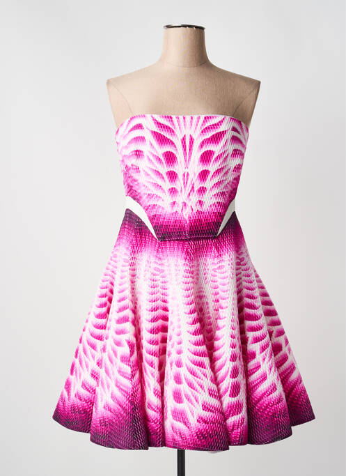 Rochie scurtă violet MANUEL FACCHINI femeie