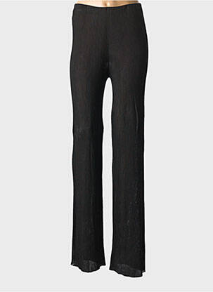 Pantalon drept elasticitate mărime normală negru MSGM femeie