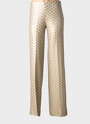 Pantalon larg bej MALAICA femeie