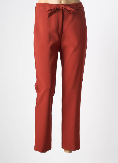 Pantalon slim maro FRED SABATIER femeie