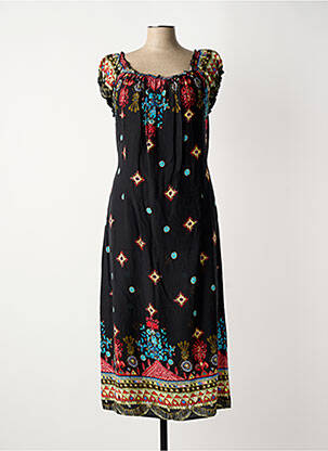 Rochie lungă negru FRED SABATIER femeie