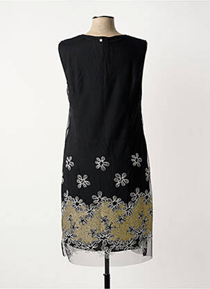 Rochie midi fără mâneci fără mâneci negru FRED SABATIER femeie