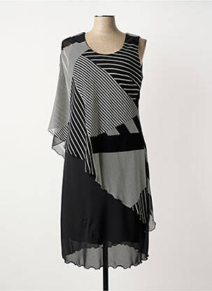 Rochie midi negru JEAN DELFIN femeie