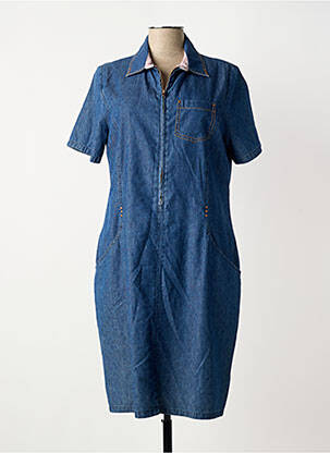 Rochie midi albastru CONCEPT K femeie