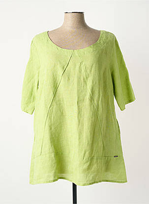 Tunică mâneci lungi verde AGATHE & LOUISE femeie