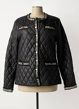 Geacă matlasată negru CANASPORT femeie