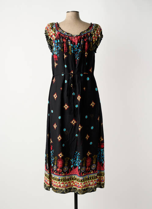 Rochie lungă negru FRED SABATIER femeie