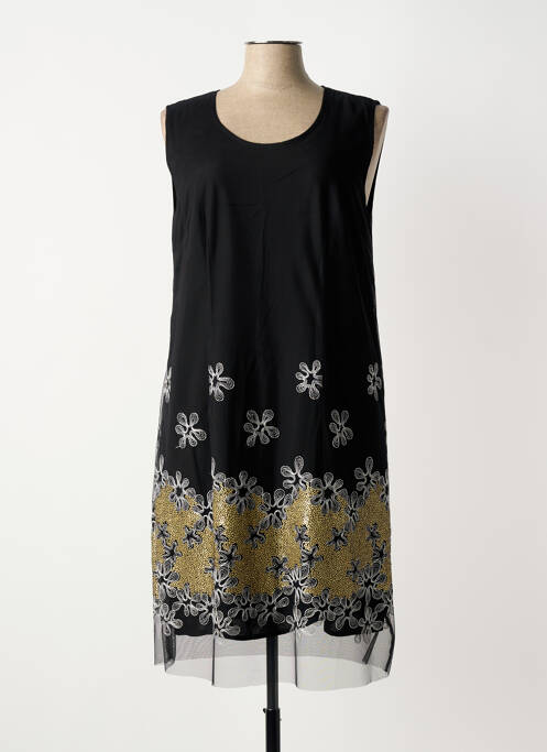 Rochie midi negru FRED SABATIER femeie