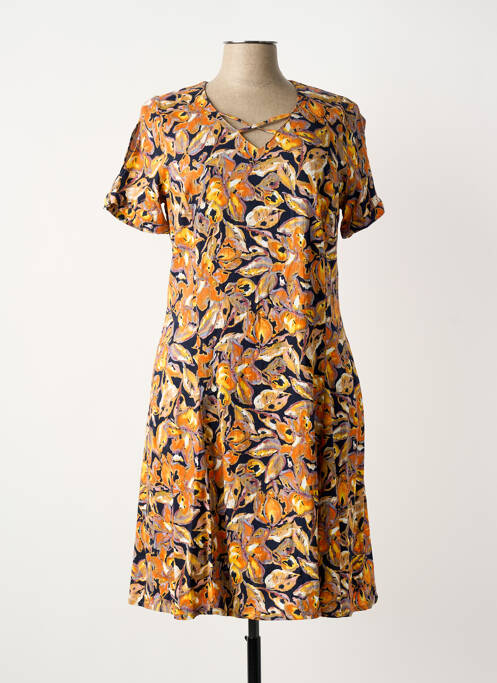 Rochie midi portocaliu GUY DUBOUIS femeie