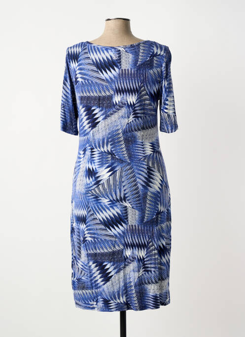 Rochie midi albastru CONCEPT K femeie