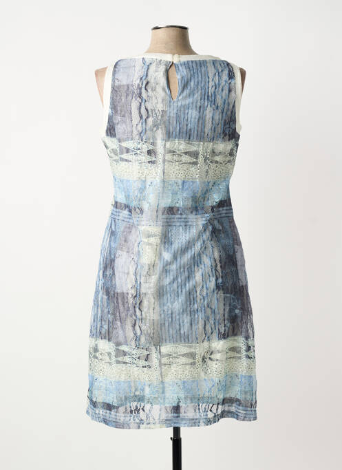 Rochie midi albastru EL INTERNATIONALE femeie