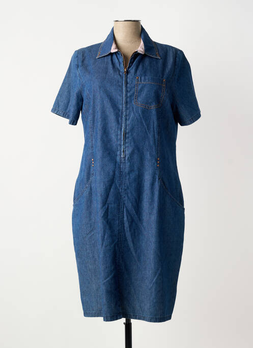 Rochie midi albastru CONCEPT K femeie