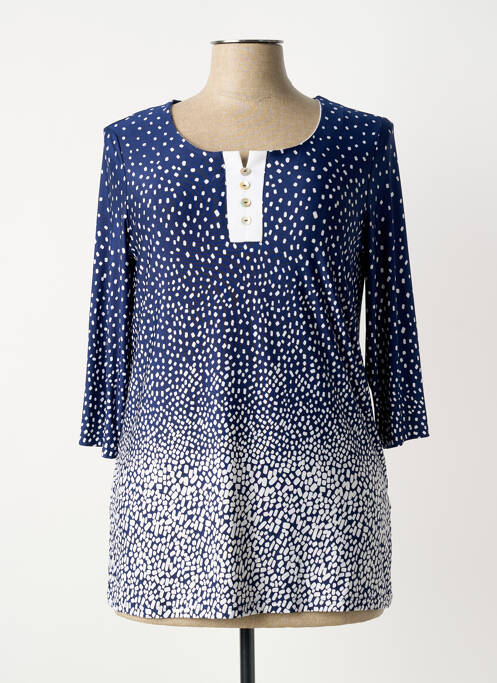 Tunică mâneci lungi albastru PLURIELLES femeie