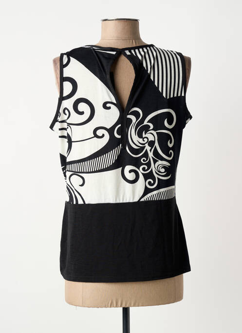 Maiou negru MARBLE femeie