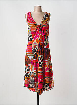 Rochie midi roșu FRED SABATIER femeie