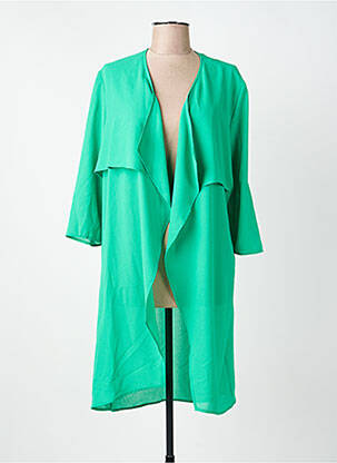Jachete casual croială dreaptă verde TINTA STYLE femeie