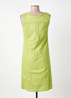 Rochie midi fără mâneci fără mâneci verde AGATHE & LOUISE femeie