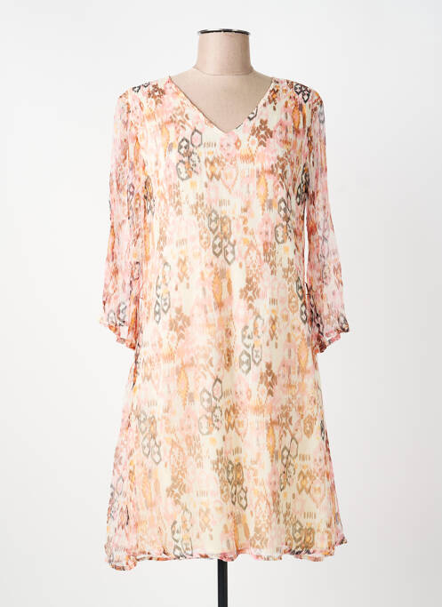 Rochie midi bej AGATHE & LOUISE femeie