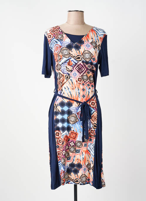 Rochie midi albastru CONCEPT K femeie