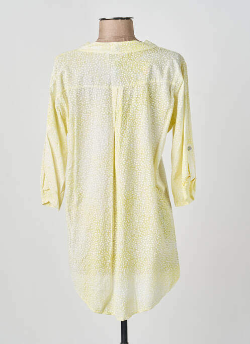 Tunică mâneci lungi galben COULEURS DU TEMPS femeie