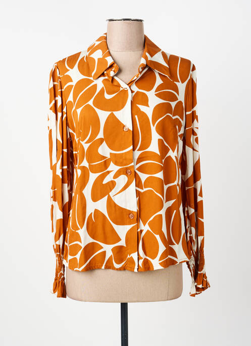 Cămașă portocaliu COULEURS DU TEMPS femeie