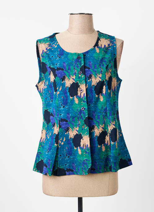 Top albastru AGATHE & LOUISE femeie