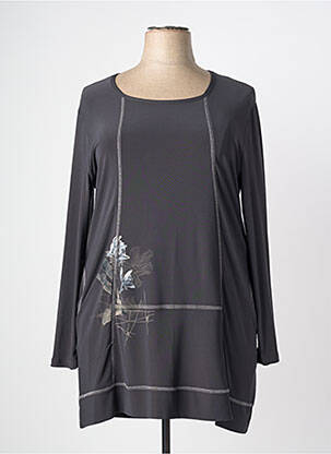 Tunică mâneci lungi gri MERI & ESCA femeie