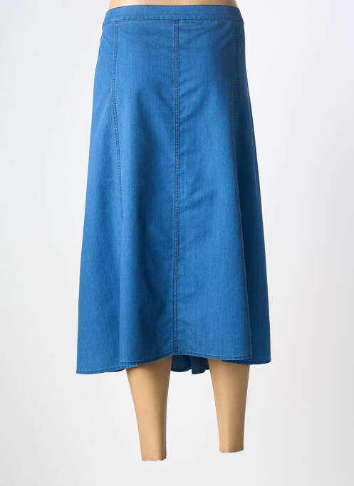 Fustă midi albastru GUY DUBOUIS femeie