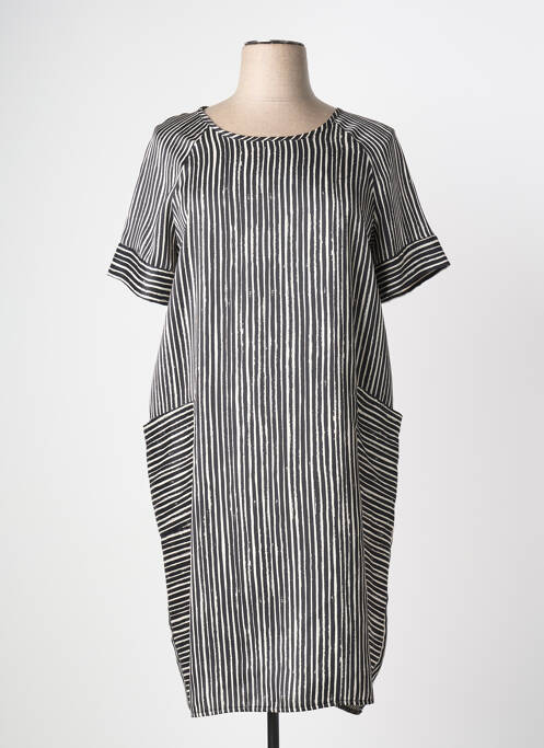 Rochie midi negru DIVAS femeie