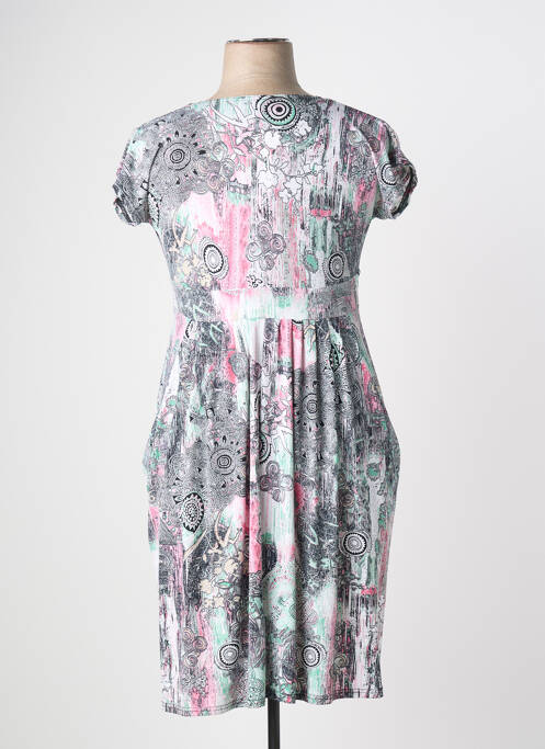 Rochie midi negru MARBLE femeie